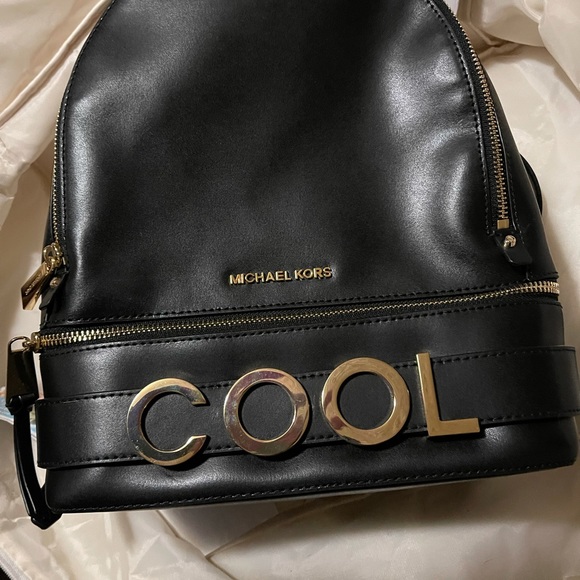 Michael Kors Rea Medium black backpack main image 5